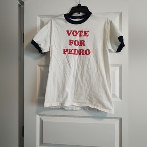 Vote for Pedro T-Shirt - White and Red